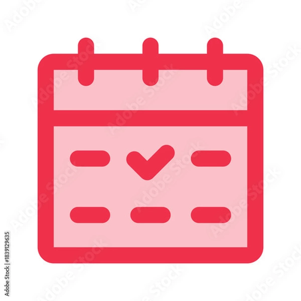 Obraz booking outline fill icon