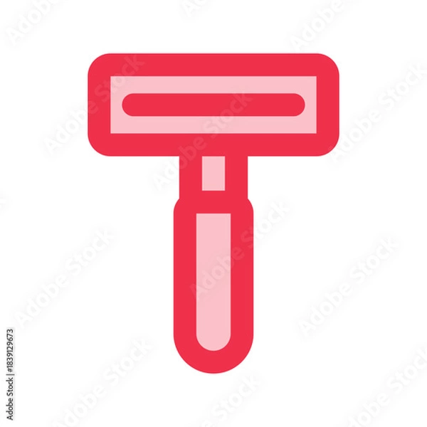 Obraz razor outline fill icon