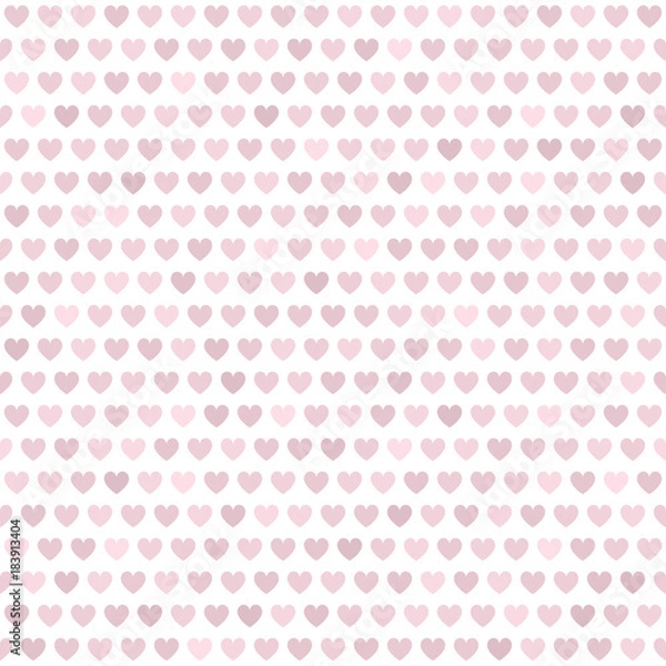 Fototapeta Heart pattern. Seamless vector