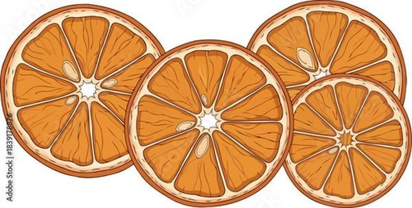 Obraz amber bloom infusing spaces with organic radiance and inviting comfort, isolated on transparent background