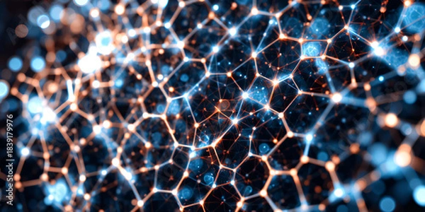 Obraz Abstract technology background design.	