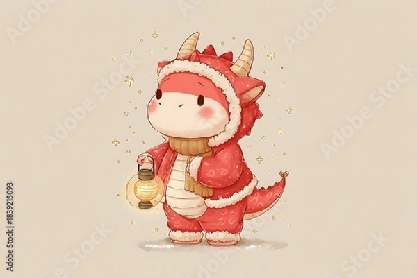 Fototapeta Adorable Dragon