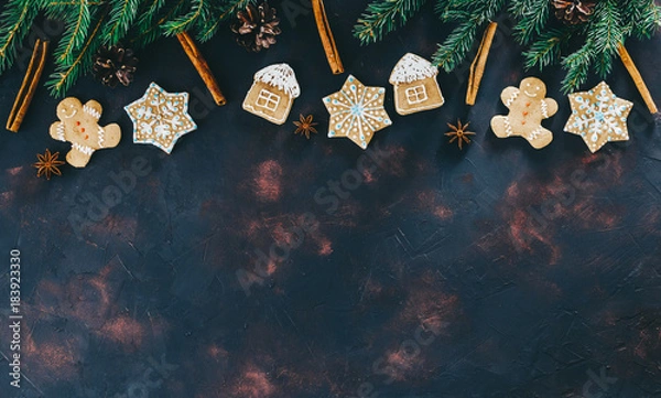 Obraz Christmass Ginger Cookies