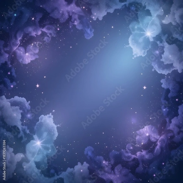 Obraz Galactic Ring Universe Frame