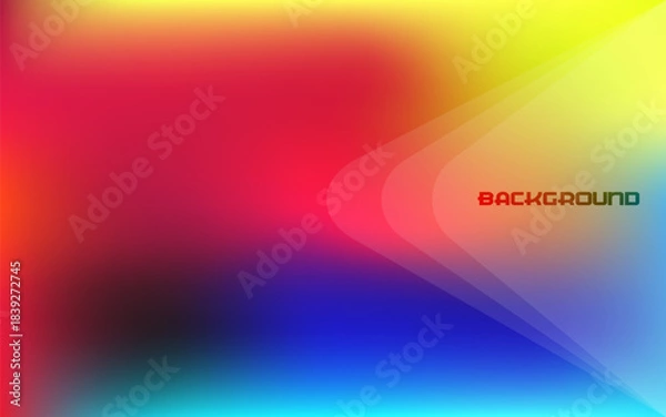 Obraz Soft abstract background with layered gradient colors