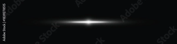 Obraz flare spotlight stage and glow magic vector with spark light