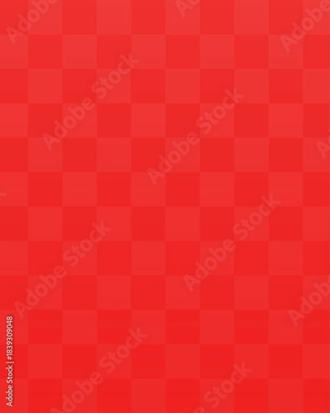 Obraz 赤い市松模様のシンプルなパターン - ホリデー･年賀･お祝いのイメージの縦長背景素材 - 4:5
