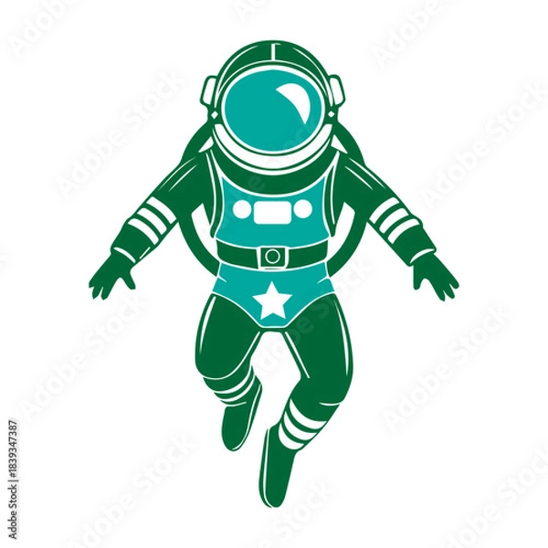 Obraz Astronaut Floating Icon