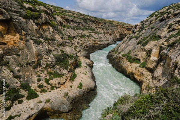 Fototapeta cliff and rocks