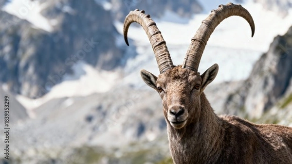 Obraz alpine ibex