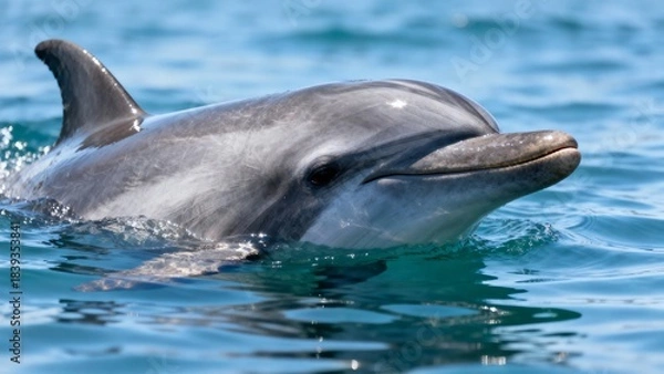 Obraz dolphin in the water