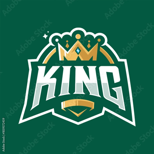 Obraz King logo with crow