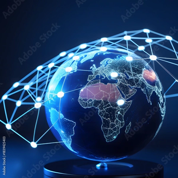 Obraz robot dog Generative AI