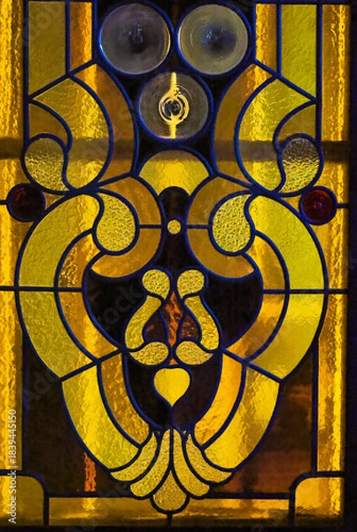 Obraz stained glass window