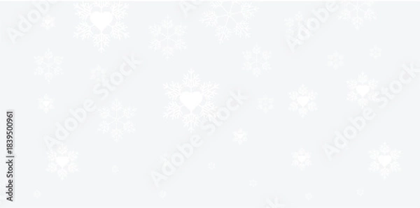 Obraz Falling snow on white background. Snowflakes, Light snowfall, Snow flakes, snow background. Bokeh lights png