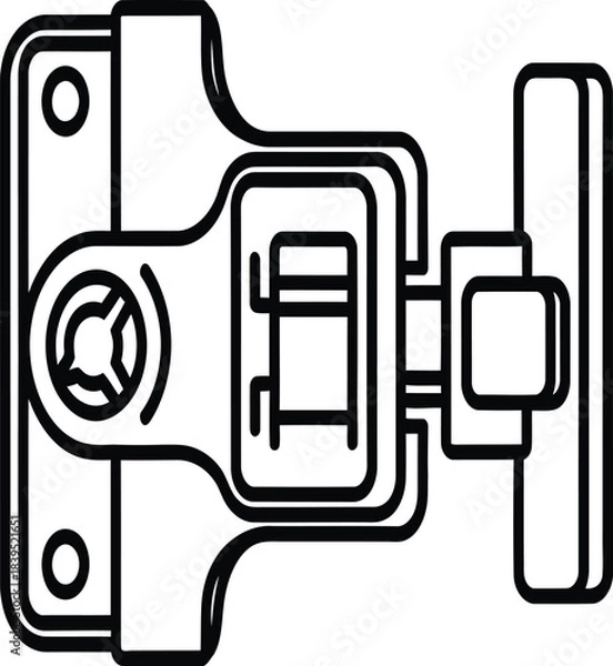 Obraz Mobile vector battery icon illustration set for digital technology and web design