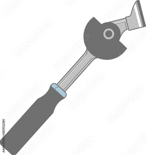 Obraz Single metallic vintage key and a set of steel keys isolated on a white background for home security and lock accessibility