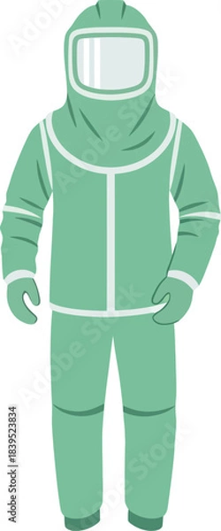 Obraz Safety Suit: An illustrative representation of a robust safety suit.