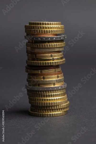 Obraz stack of coins