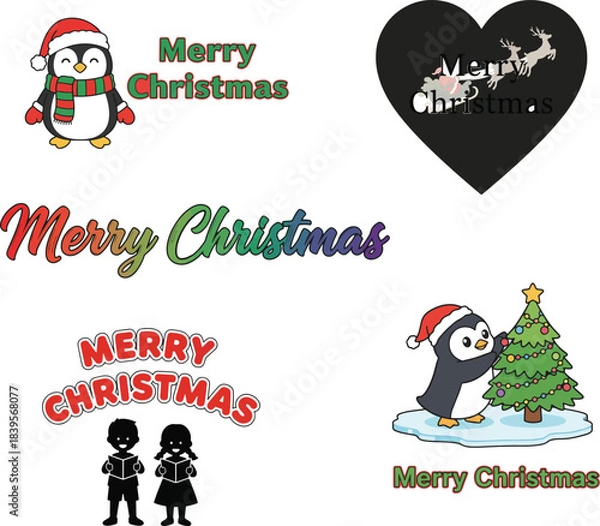 Fototapeta Merry Christmas