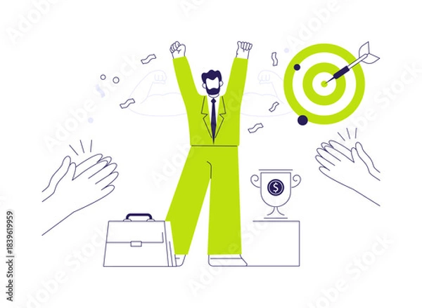 Obraz Passion abstract concept vector illustration.