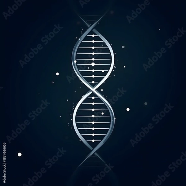 Fototapeta A DNA analysis