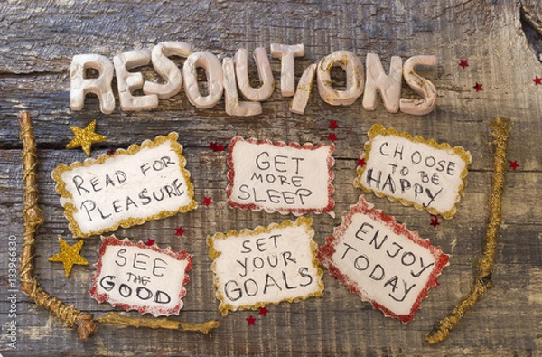 Obraz New Year's Resolutions