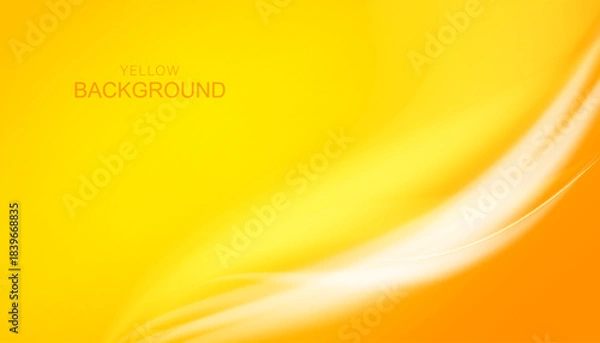Obraz Yellow gradient mesh texture. Colorful bright orange background