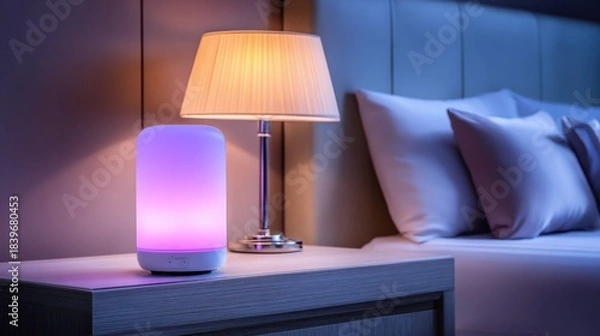 Obraz voice controlled smart speaker