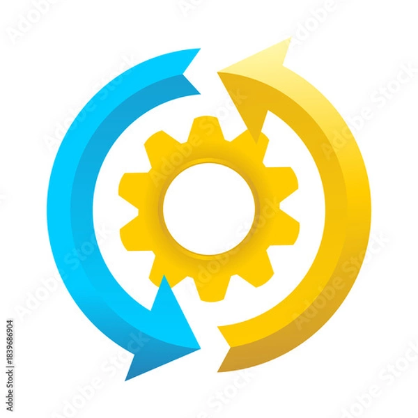 Obraz gear wheel icon