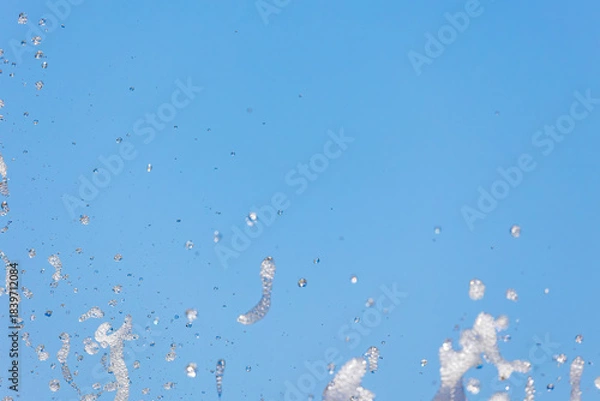 Obraz 水しぶき素材