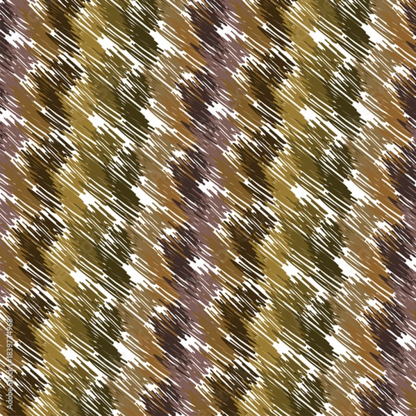 Fototapeta Adobe Illustrator Artwork with imitation colored straw or grass litter