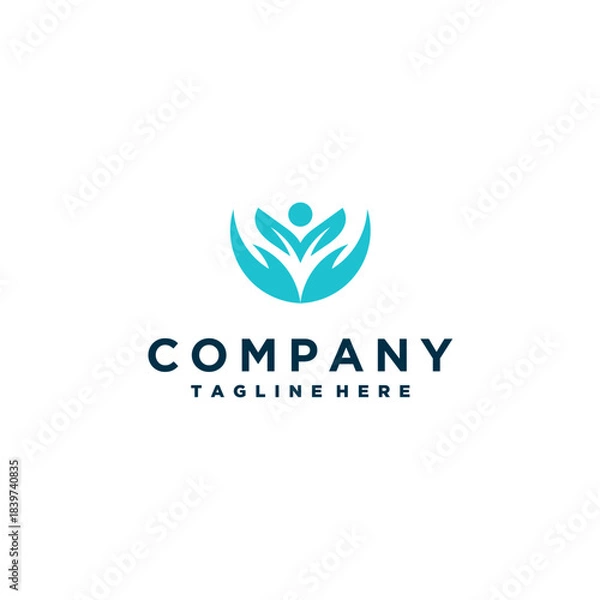 Obraz health logo design template