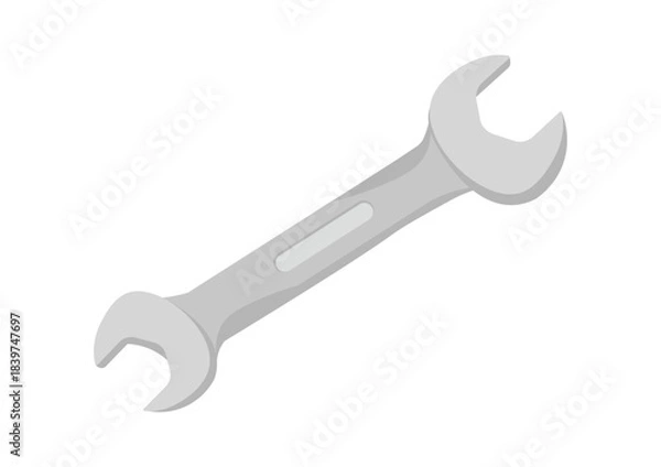Obraz ボルトを締める両口スパナ
