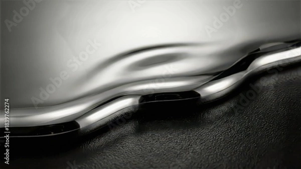 Fototapeta Close-Up Metallic Surface Detail Macro View Abstract