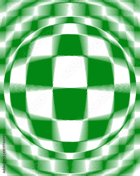 Obraz abstract background with green squares