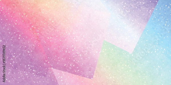 Obraz カラフル　和柄　模様　背景