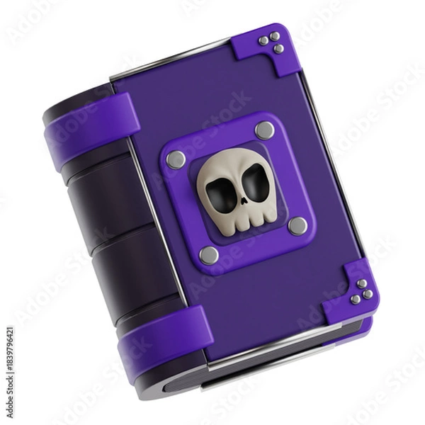 Obraz Black Magic Book 3D Icon