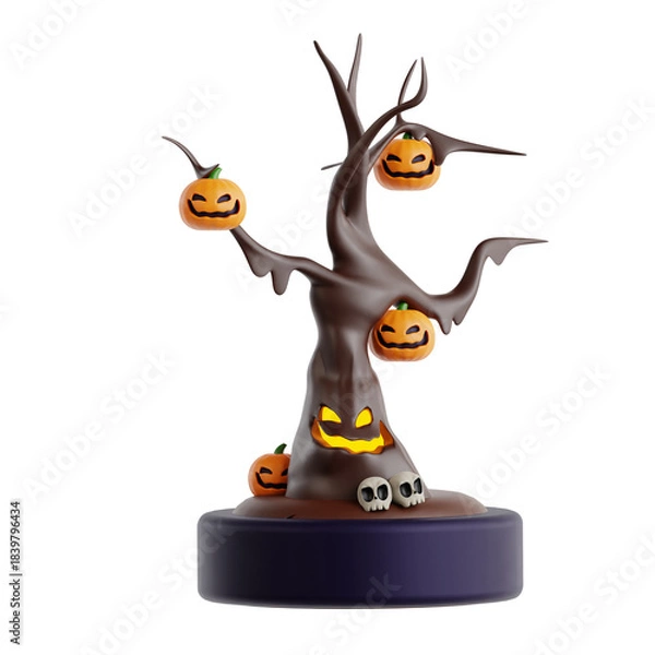 Obraz Dead Tree 3D Icon