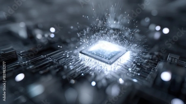 Obraz Processor chip technology