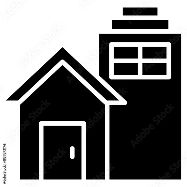 Obraz real estate icon vector