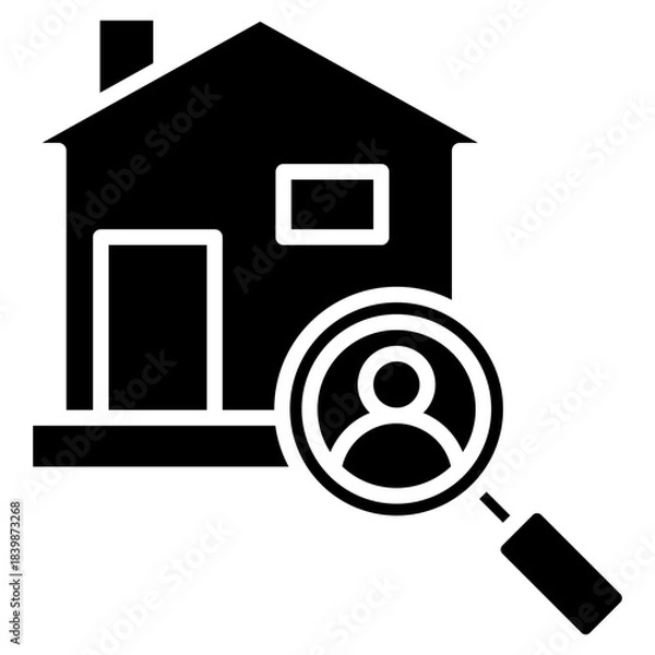 Obraz house buyer icon vector