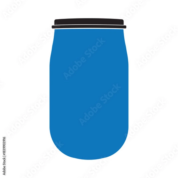 Obraz plastic drum icon