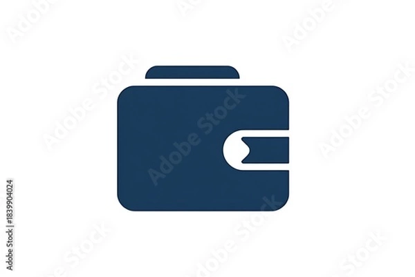 Fototapeta blue folder icon with documents