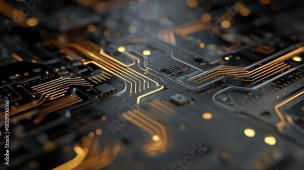 Obraz Circuit board technology