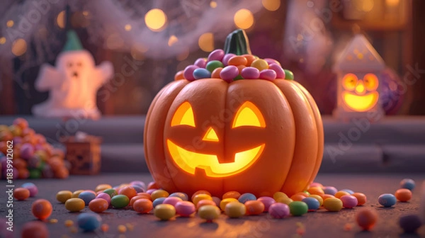 Obraz jack o lantern