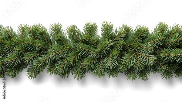 Fototapeta Ai Generate Christmas tree decoration.