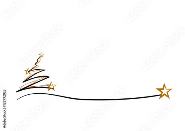 Obraz Tannenbaum Weihnachtskarte Weihnachten