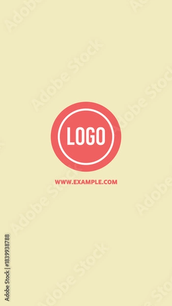 Fototapeta Minima lShapes Logo - Vertical