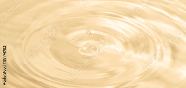 Obraz 美しい水滴のアクション	